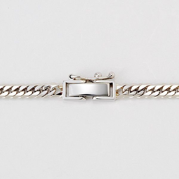 プラチナ850 喜平 ブレスレット PT850 6面カットダブル 30g 18cm 20cm