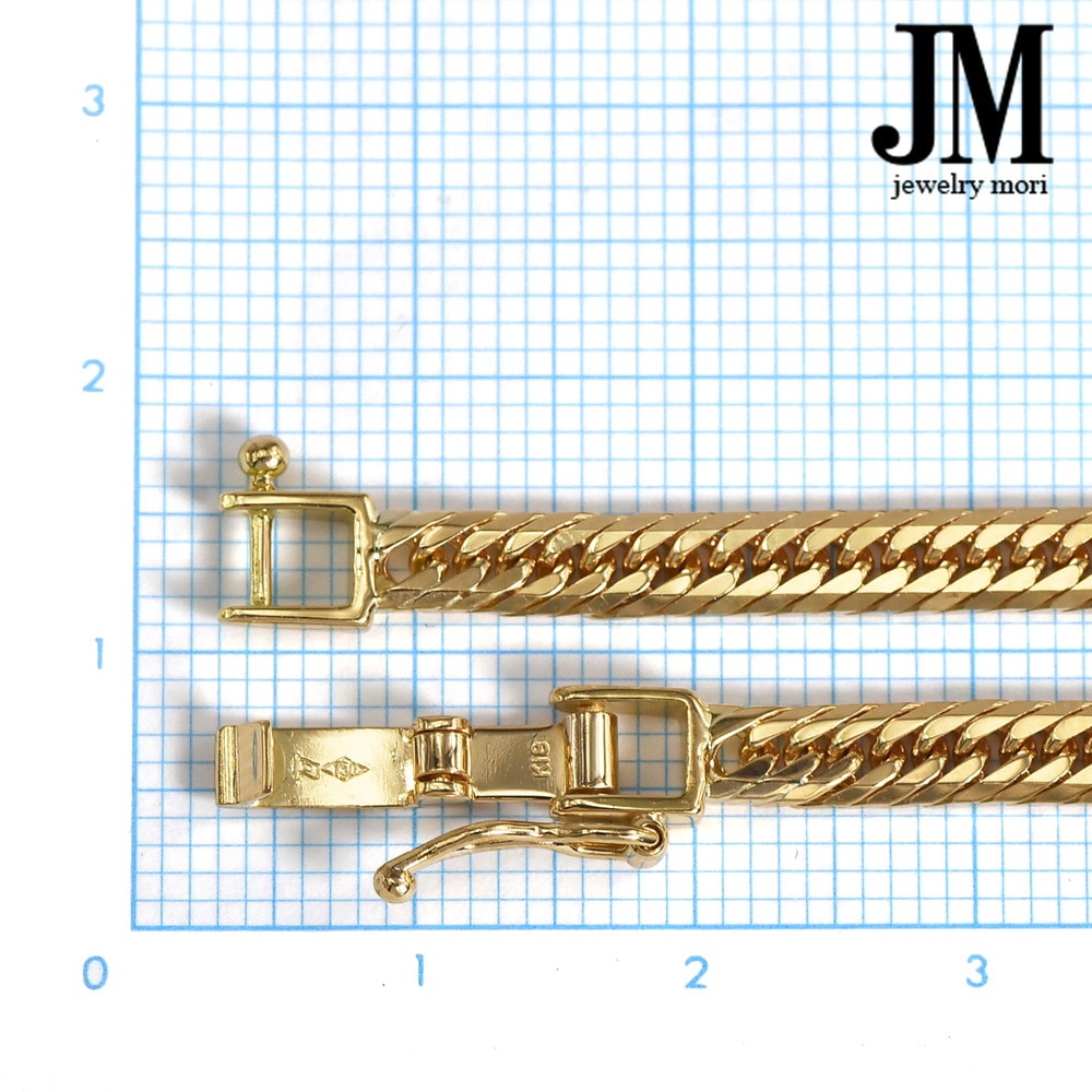 K18 喜平ネックレス 18金 8面カットトリプル 18g 45cm 造幣局検定