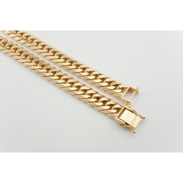 １８金　K 18 刻印　６面ダブルカット喜平ネックレス 18金 喜平ネックレス K18 6面カットダブル 20g 40-50-60cm