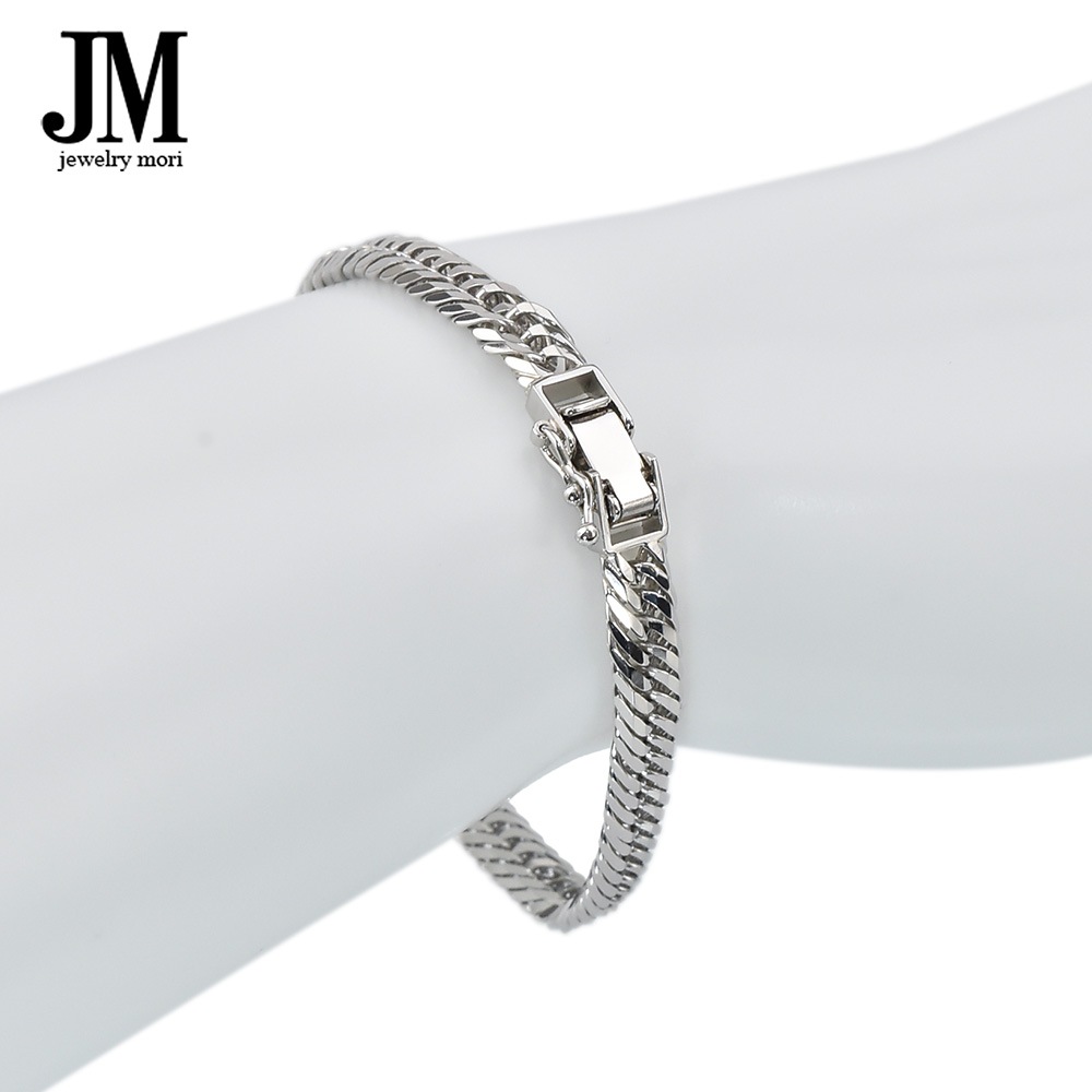 純プラチナ 喜平ブレスレット Pt999 12面カットトリプル 約g cm 造幣局検定マーク 刻印入り メンズ レディース 喜平 チェーン 喜平 喜平ネックレス ジュエリーモリ