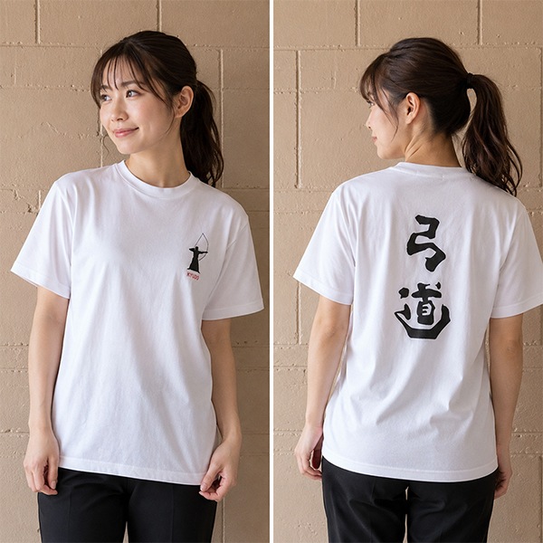��ƻ T����� �ۥ磻�ȡ�Kyudo T-shirt white��