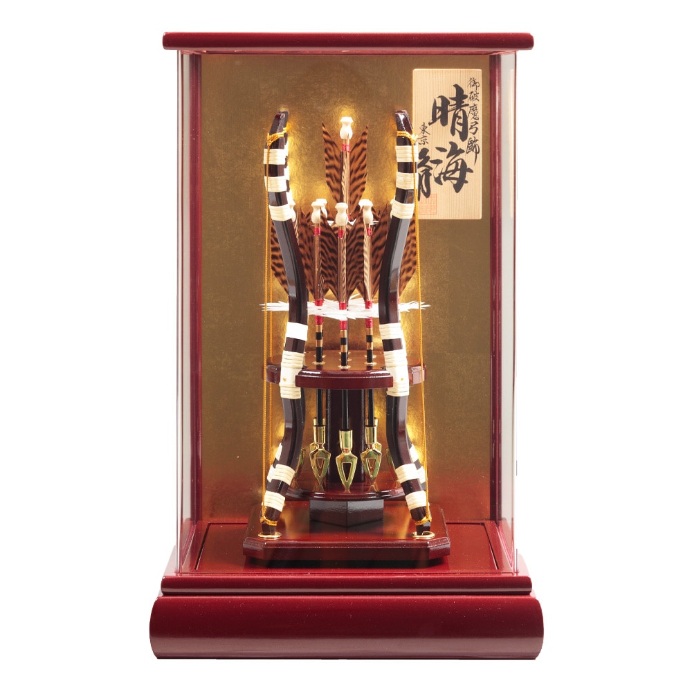 破魔弓ケース飾り　8号　アクリルケース　72EY-28