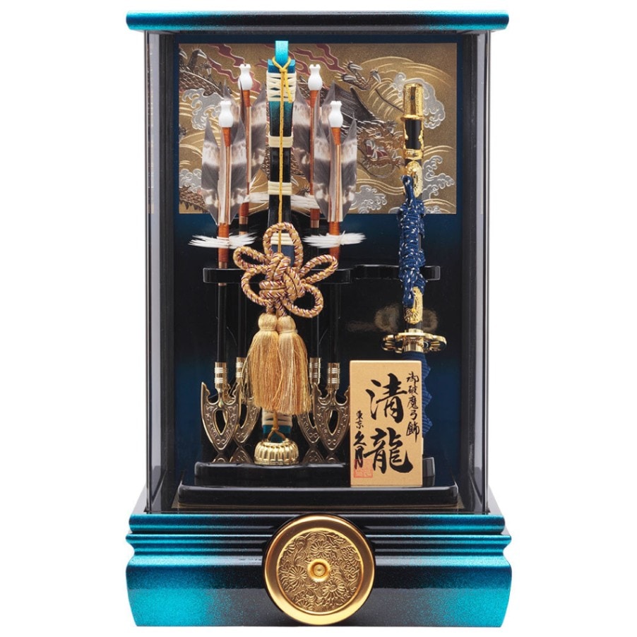 破魔弓ケース飾り　10号　アクリルケース　72EY-50-Z