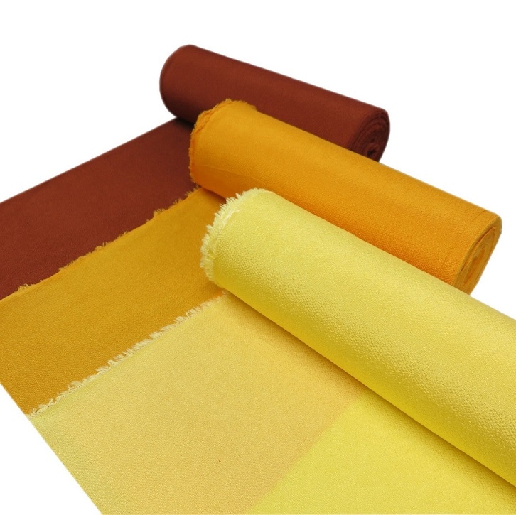 鬼ちりめん　黄・茶色系（全5色）　30cm～