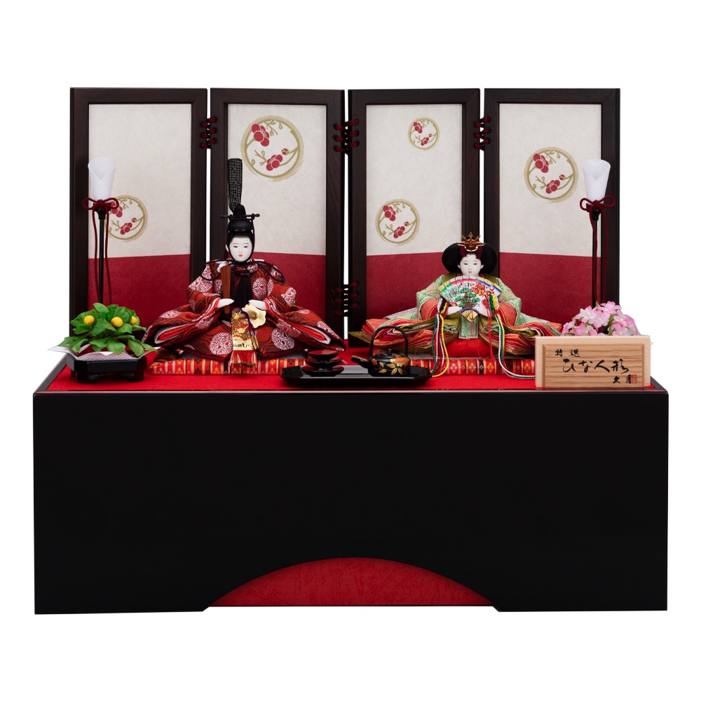 二世光匠作 親王収納飾り 72HR-S39