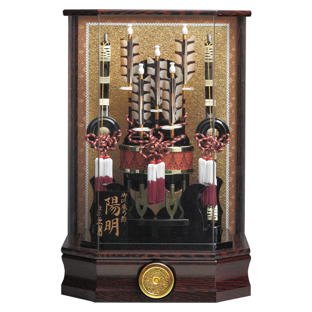 破魔弓ケース飾り　15号　アクリルケース　72EY-8