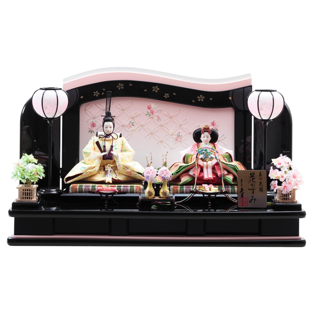 光園作　親王飾り　花がすみシリーズ　72HR-K25