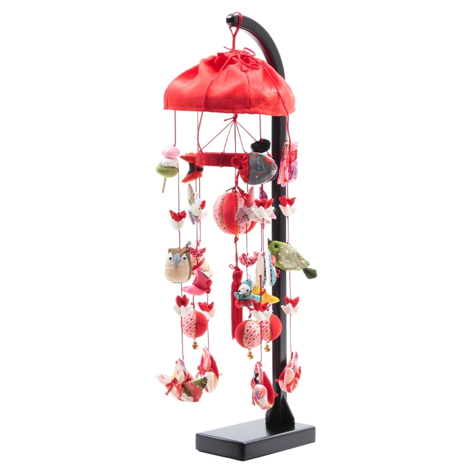 つるし雛 スタンド付 72H-R17