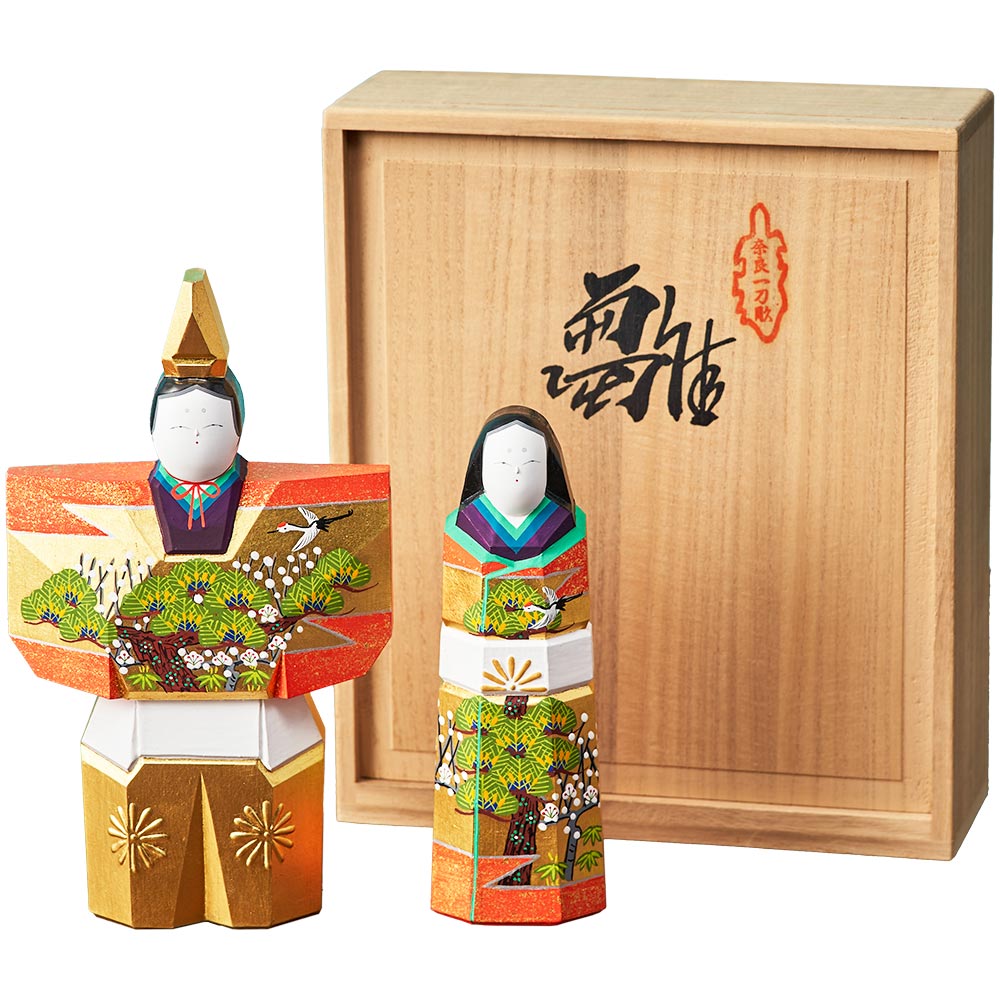 神泉作 奈良一刀彫 7号立雛 3H-I5-Z-US-S | すべての商品 | 【公式