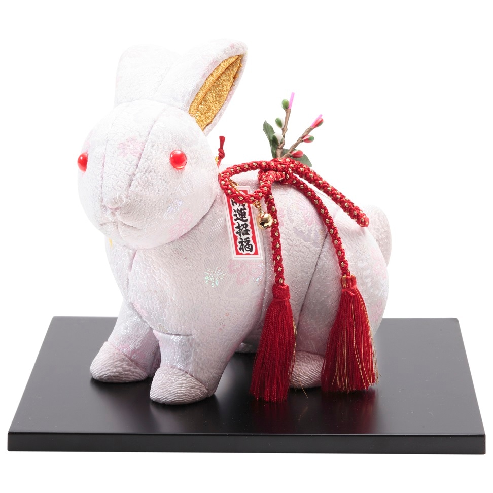 美品】HEREND ヘレンド 干支 置物 ミミカキウサギ 卯 フィギュリン