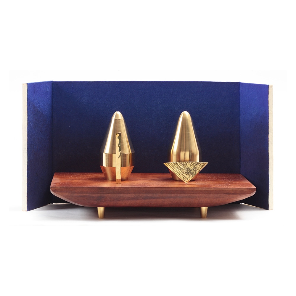 藝大作家逸品物雛人形 「削り出し雛人形」 香取輝作