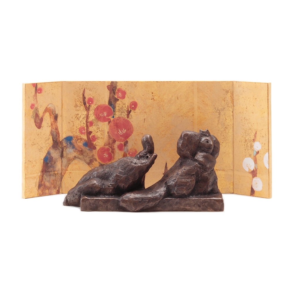 藝大作家逸品物雛人形 ひな人形「そういえば」 大竹麟花作