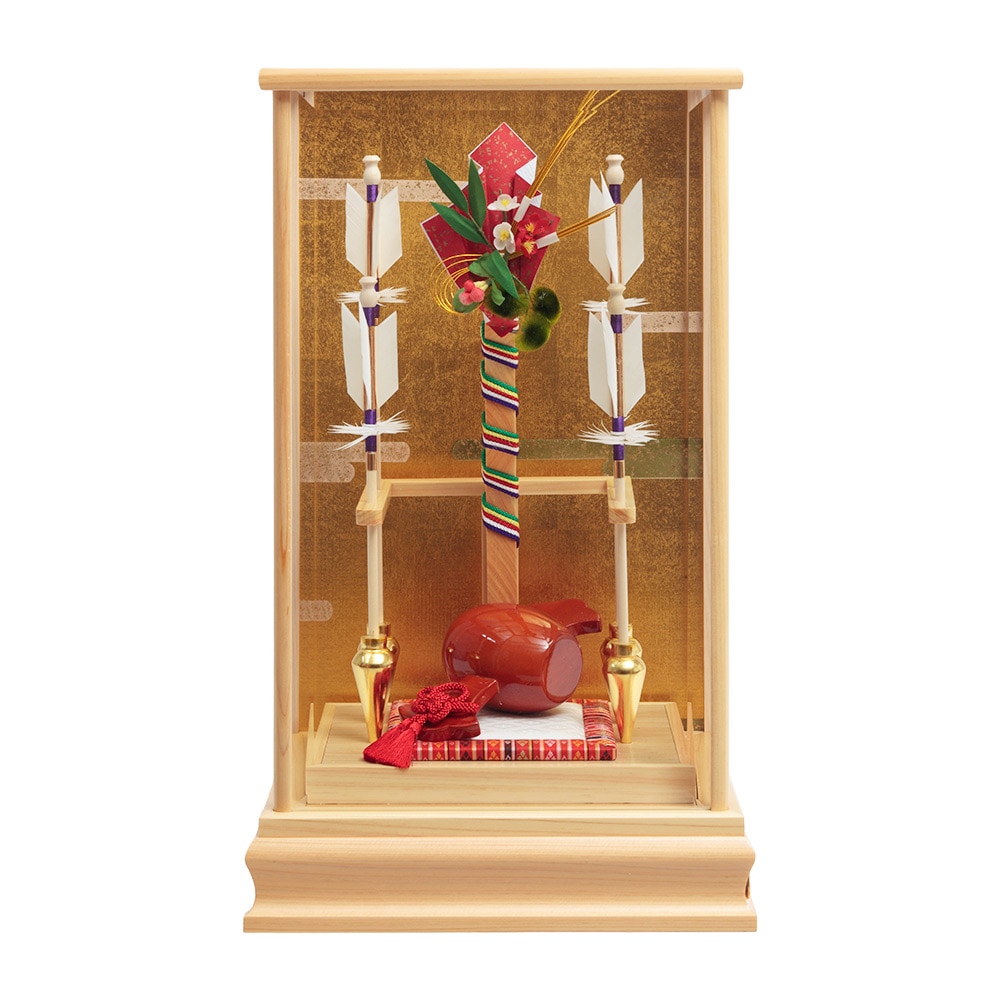 破魔弓ケース飾り 13号 寿福シリーズ 73EY-19