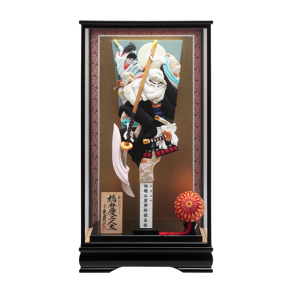 やまとや作　古典押絵羽子板飾り（ケース/板立て選択可能タイプ）　73EH-53　（20号）