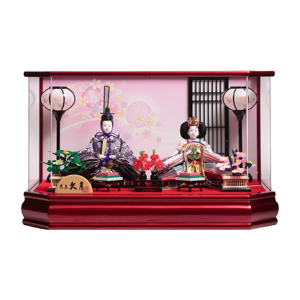 親王ケース飾り アクリルケース 73H-KK5