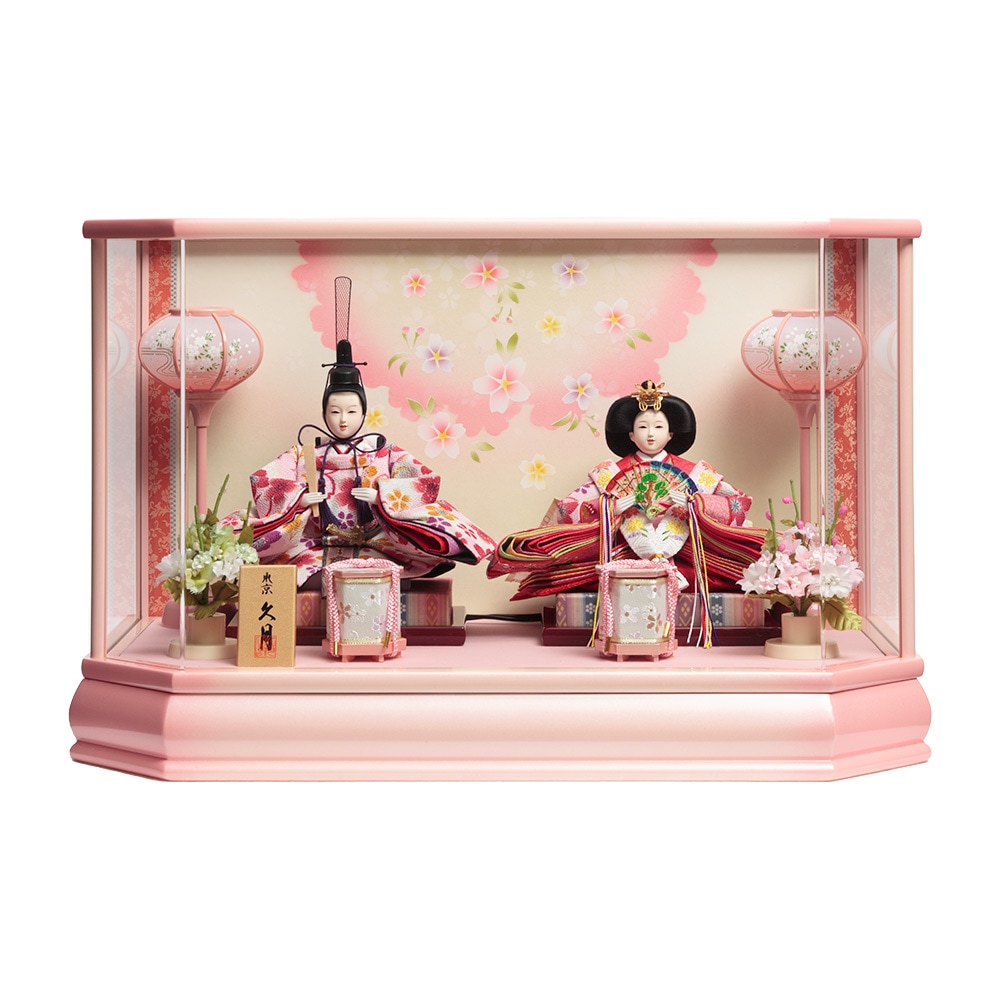 親王ケース飾り アクリルケース 73H-KK14