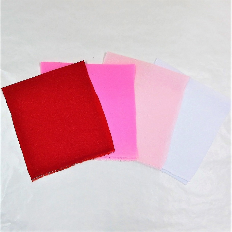 久月　手作りキット　ちりめんグラデーションパック　A