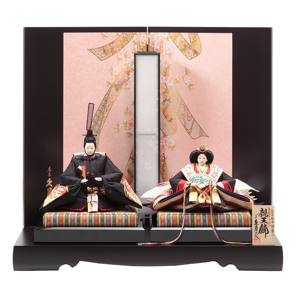 会田博翠作 親王飾り 73HR-K74