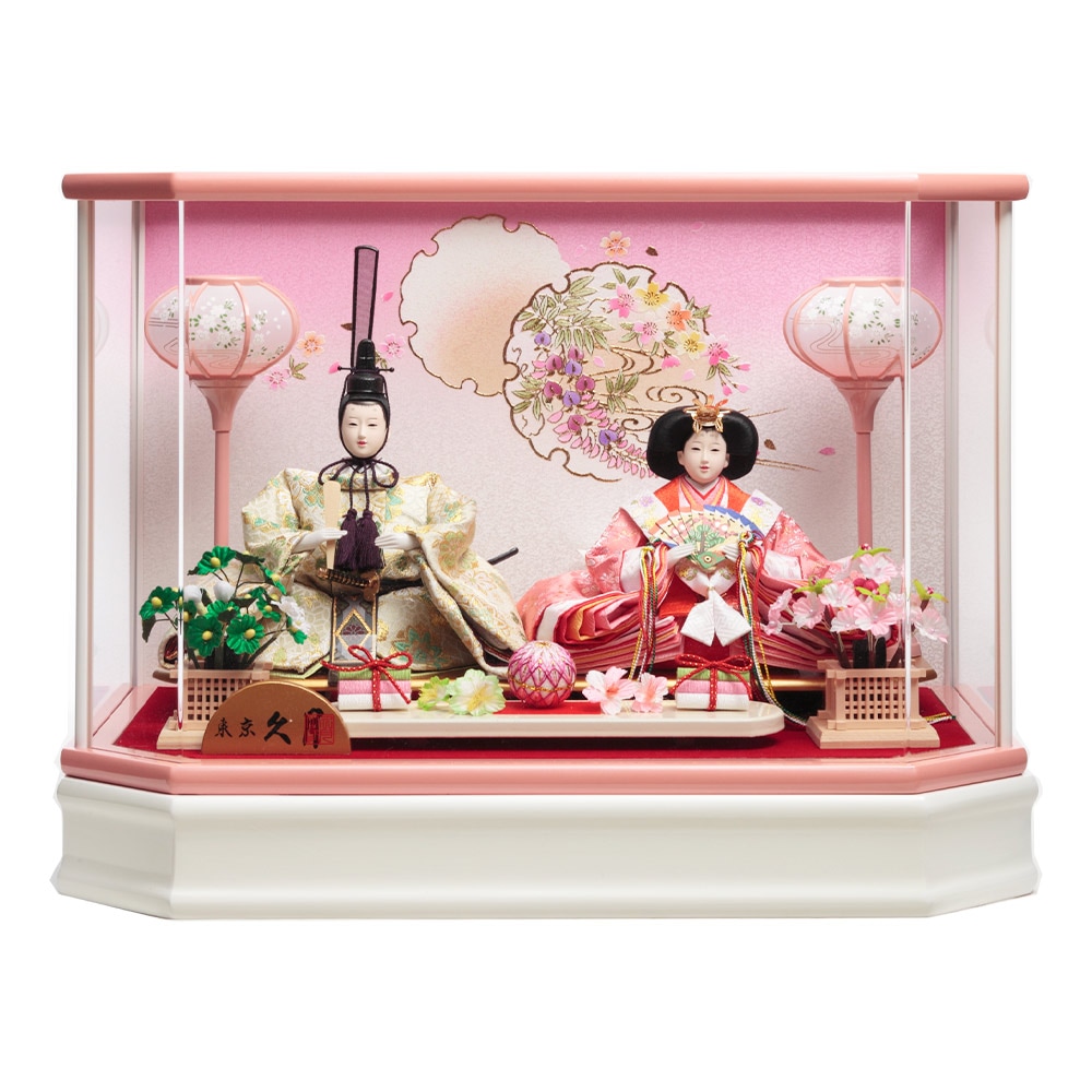 親王ケース飾り アクリルケース 73H-KK24