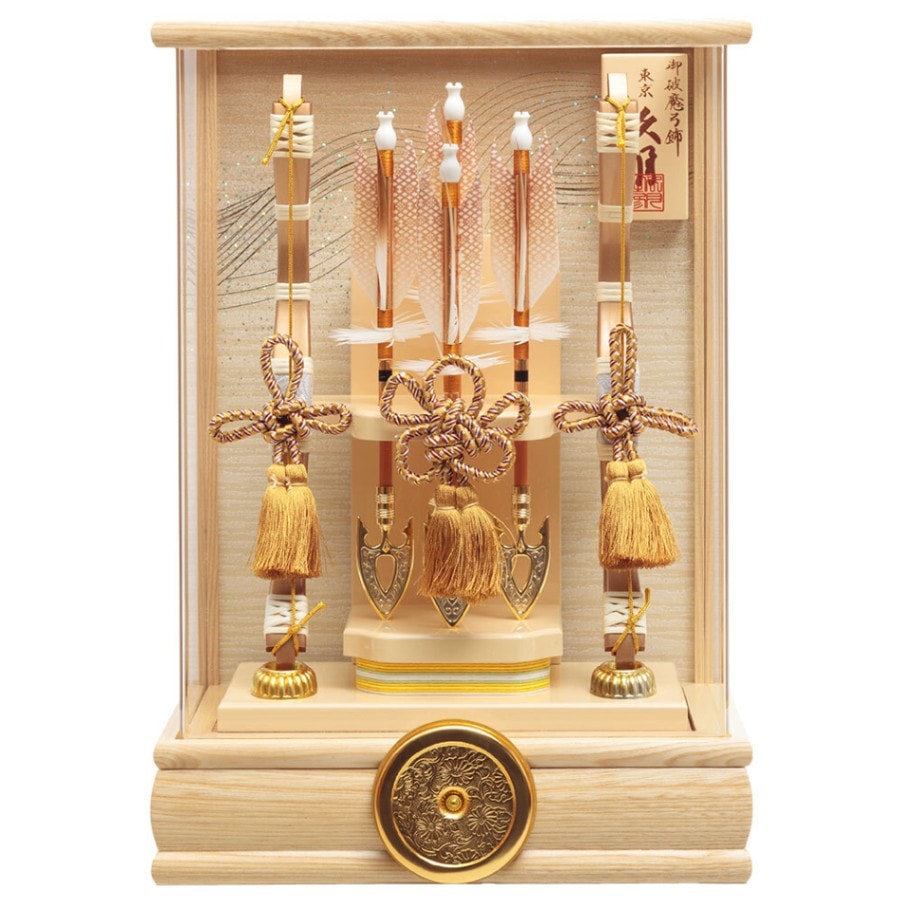 破魔弓ケース飾り 10号 アクリルケース 4EY-17-Z