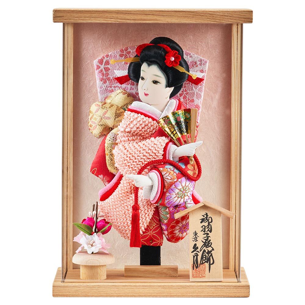 羽子板 特大 お正月飾り 縁起物 25号 76㌢ 伝統工芸江戸木目込