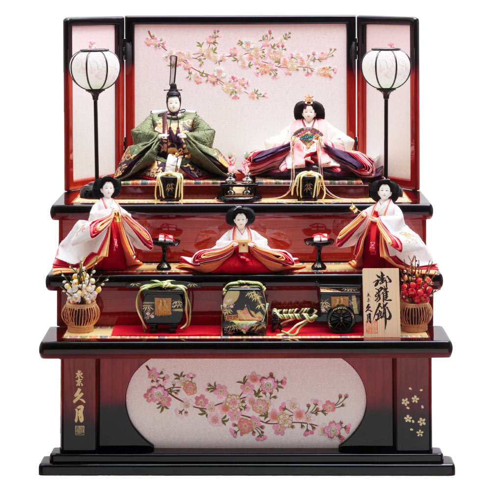 収納式段飾り | 【公式】 人形の久月オンラインストア