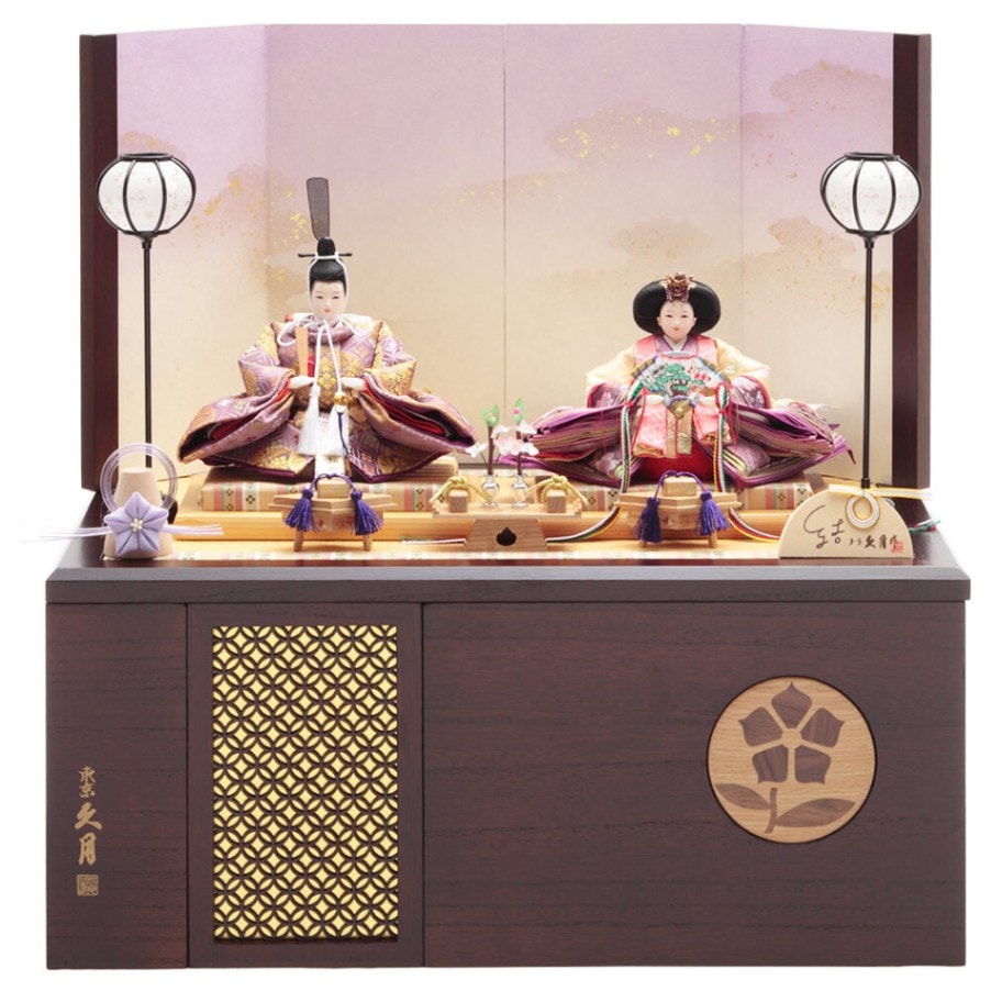 親王収納飾り 結シリーズ 秋 4HR-S56