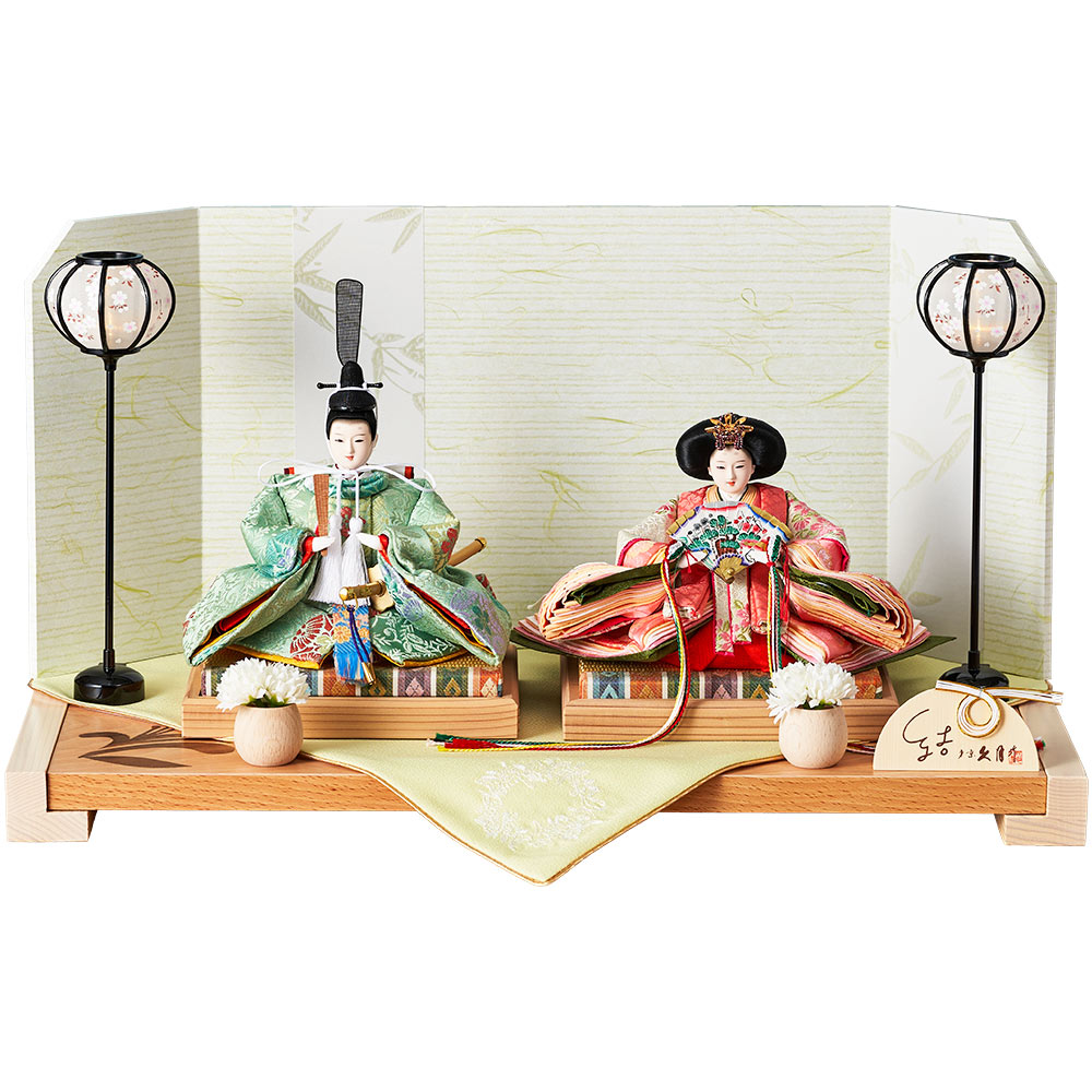 親王飾り 結シリーズ 夏 4HR-K64 | 親王飾り | 【公式】 人形の久月