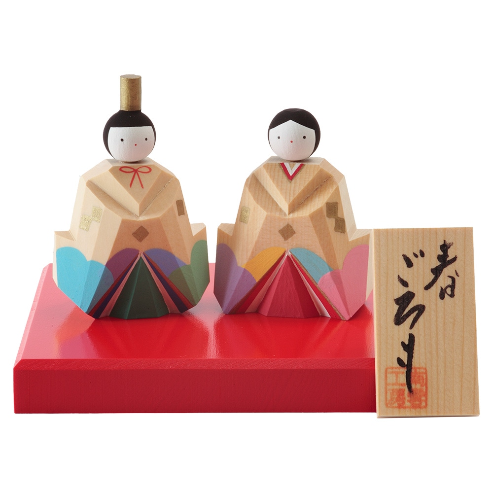 一刀彫 立雛 値下げ