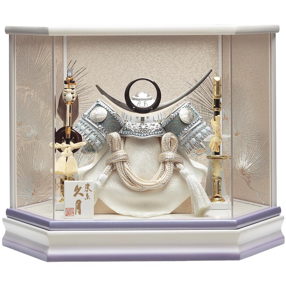 上杉謙信公 兜ケース飾り アクリルケース 4G-C35-Z