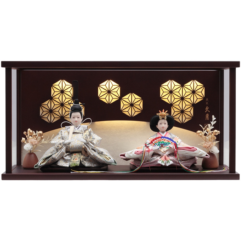 親王ケース飾り　アクリルケース　5H-KK44-Z
