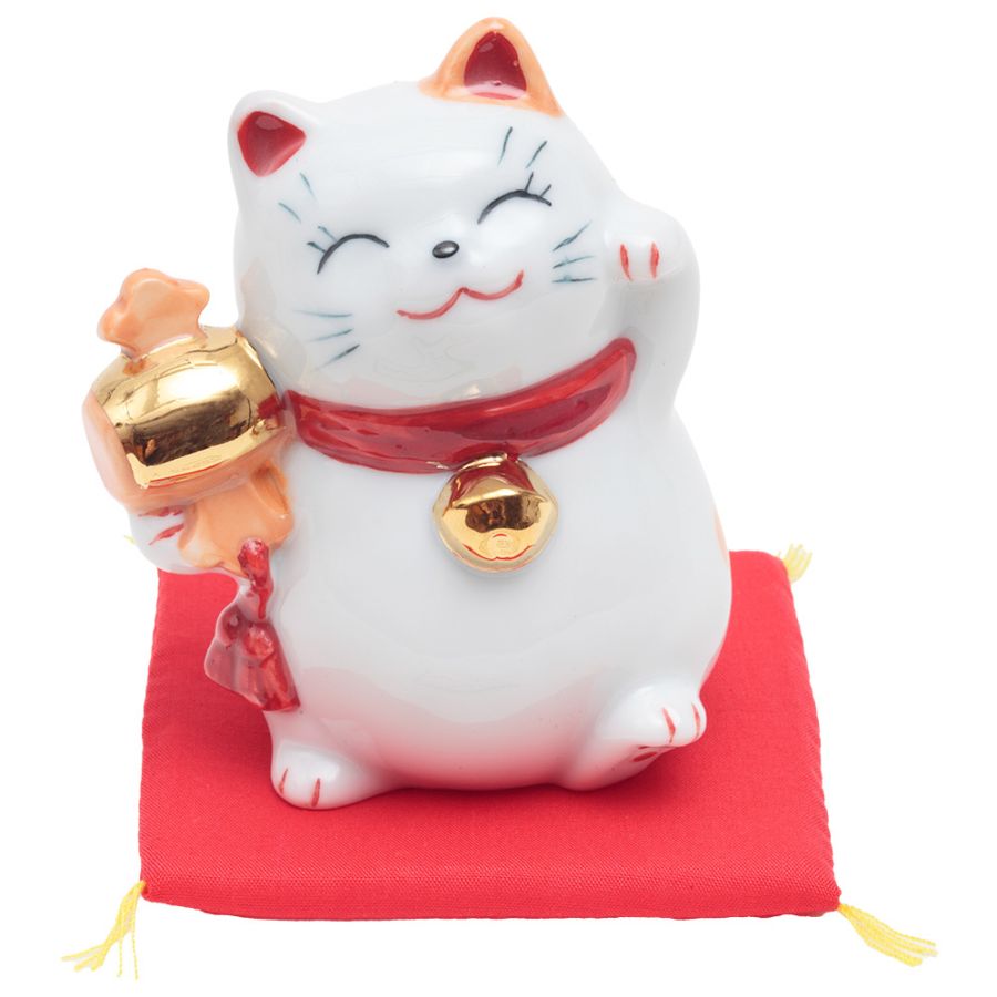 財福招き猫　福槌　SN-943