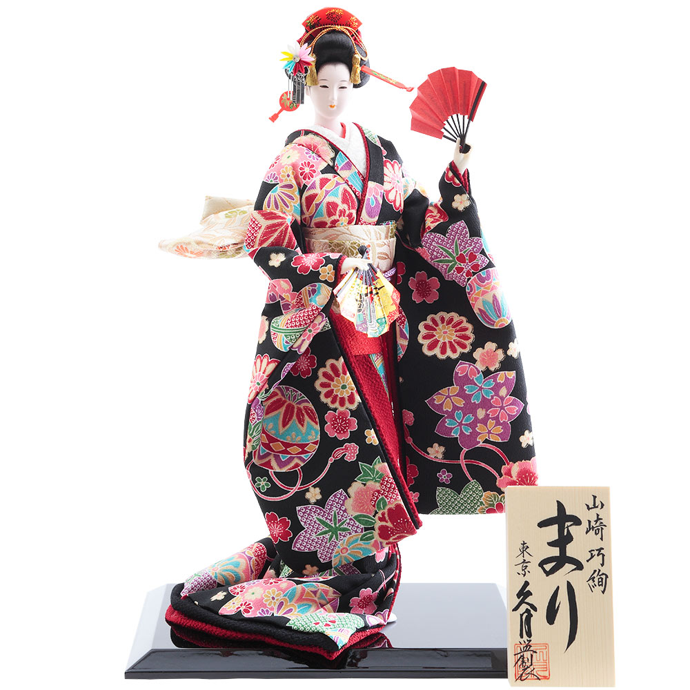 山崎巧絢作　尾山人形　まり　8号　A2818