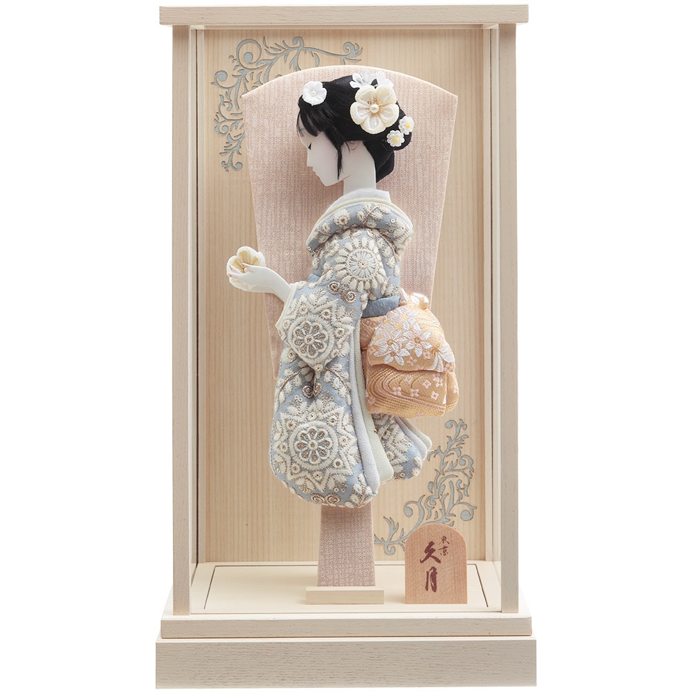 【展示品限り】正月飾り　羽子板　ケース飾り　※閉店セール　H13 羽子板 久月 お祝い 選べる 羽子板飾り 初正月 桜ピンク