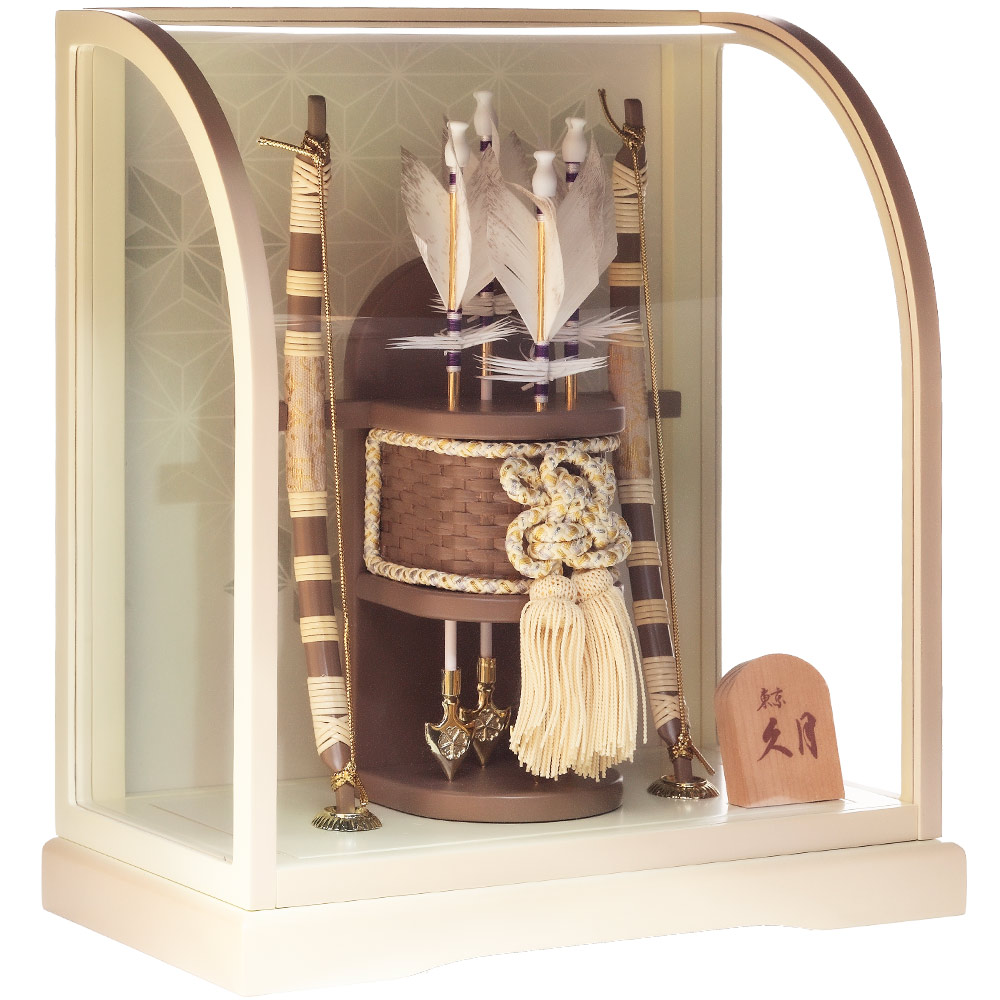 破魔弓ケース飾り　10号　アクリルケース　6EY-01