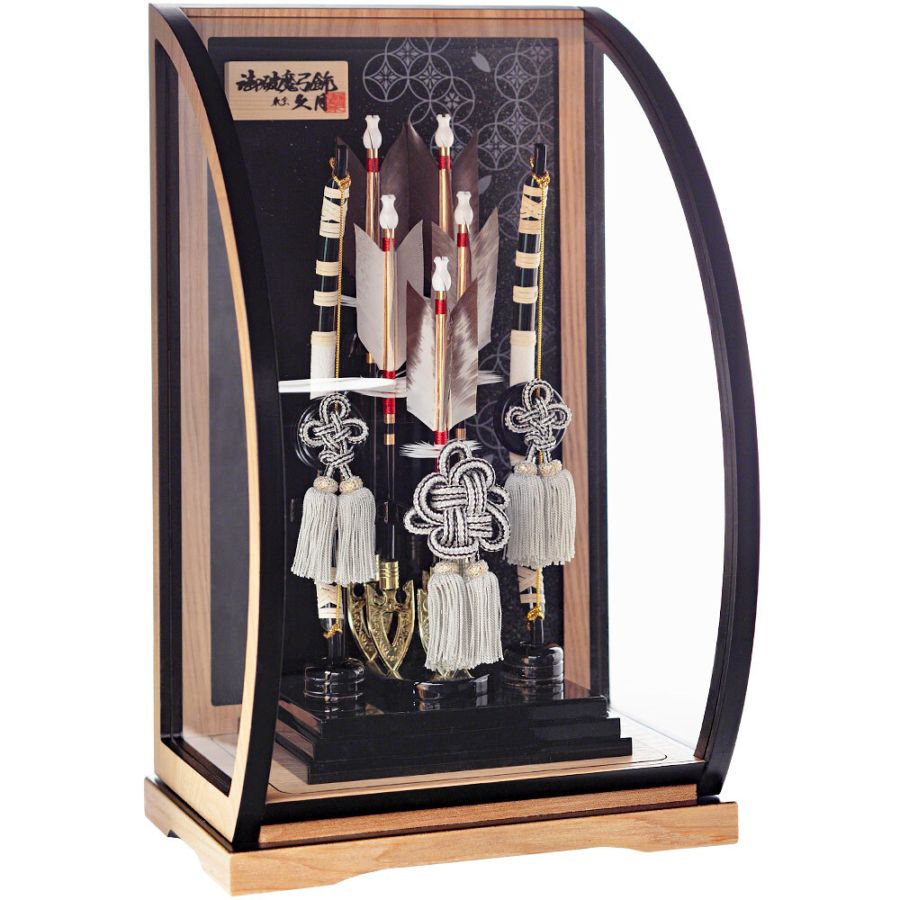 破魔弓ケース飾り　10号　アクリルケース　6EY-06