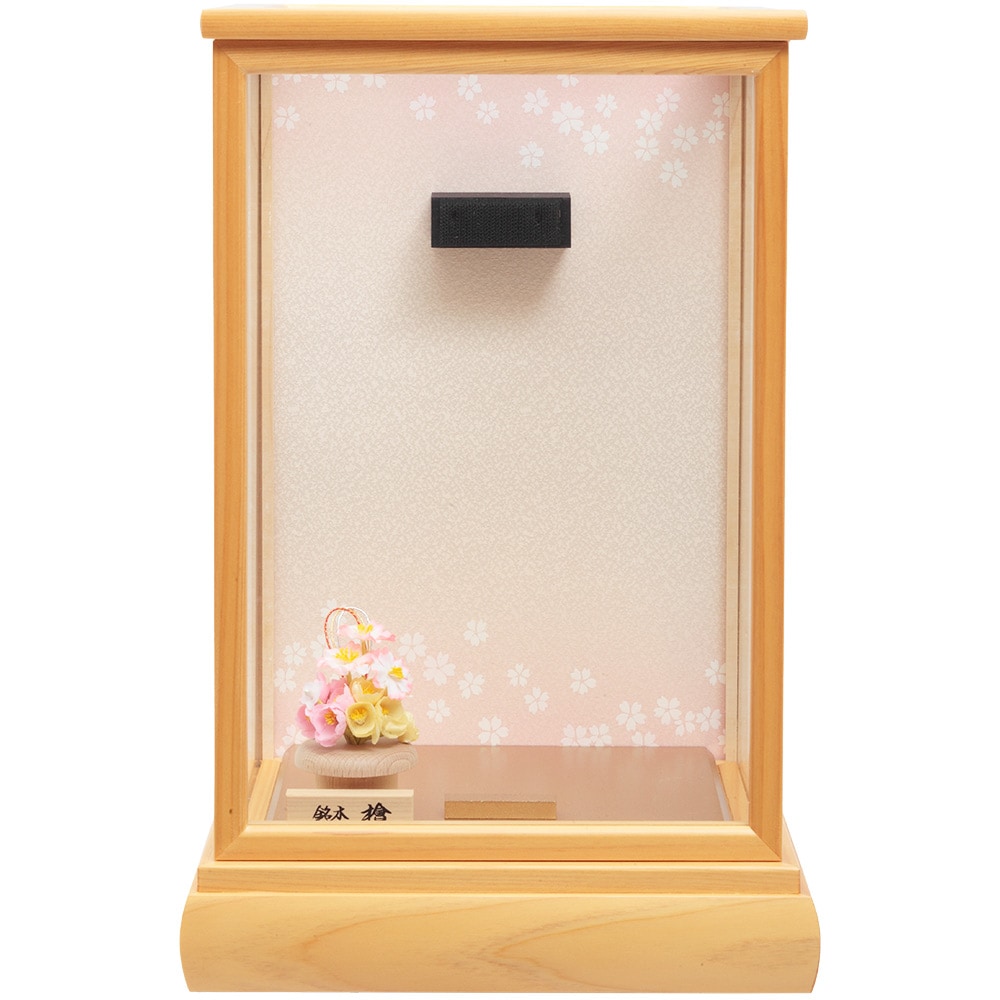 東京久月　破魔弓　ガラスケース１８号・間口約３7×奥行約２８×高さ約６５㎝ Amazon.co.jp: 日本人形ケース ガラスケース 大型 横45奥40高