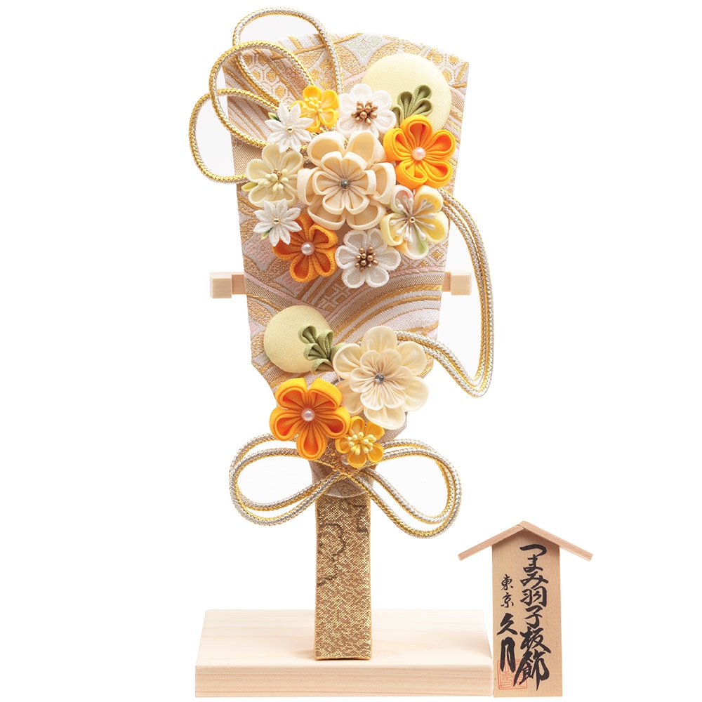 つまみ羽子板板立飾り　9号　6EH-22