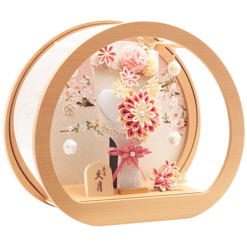 つまみ羽子板ケース飾り 10号 アクリルケース 4EH-09-Z | 羽子板