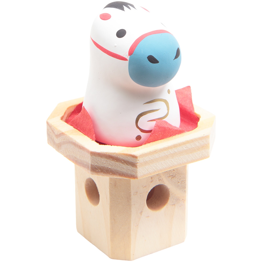 干支小物　R-72　豆　午