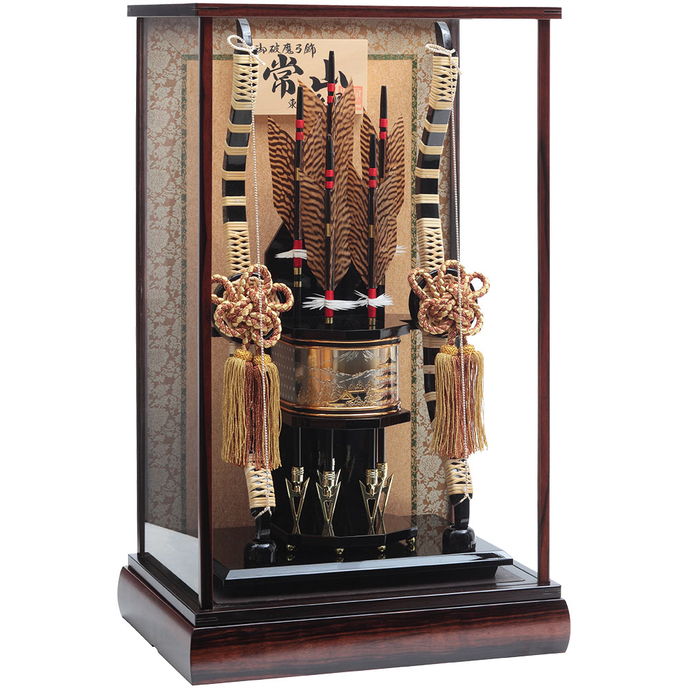 破魔弓ケース飾り 16号 銘木シリーズ 檜 72EY-1-Z | 破魔弓 | 【公式