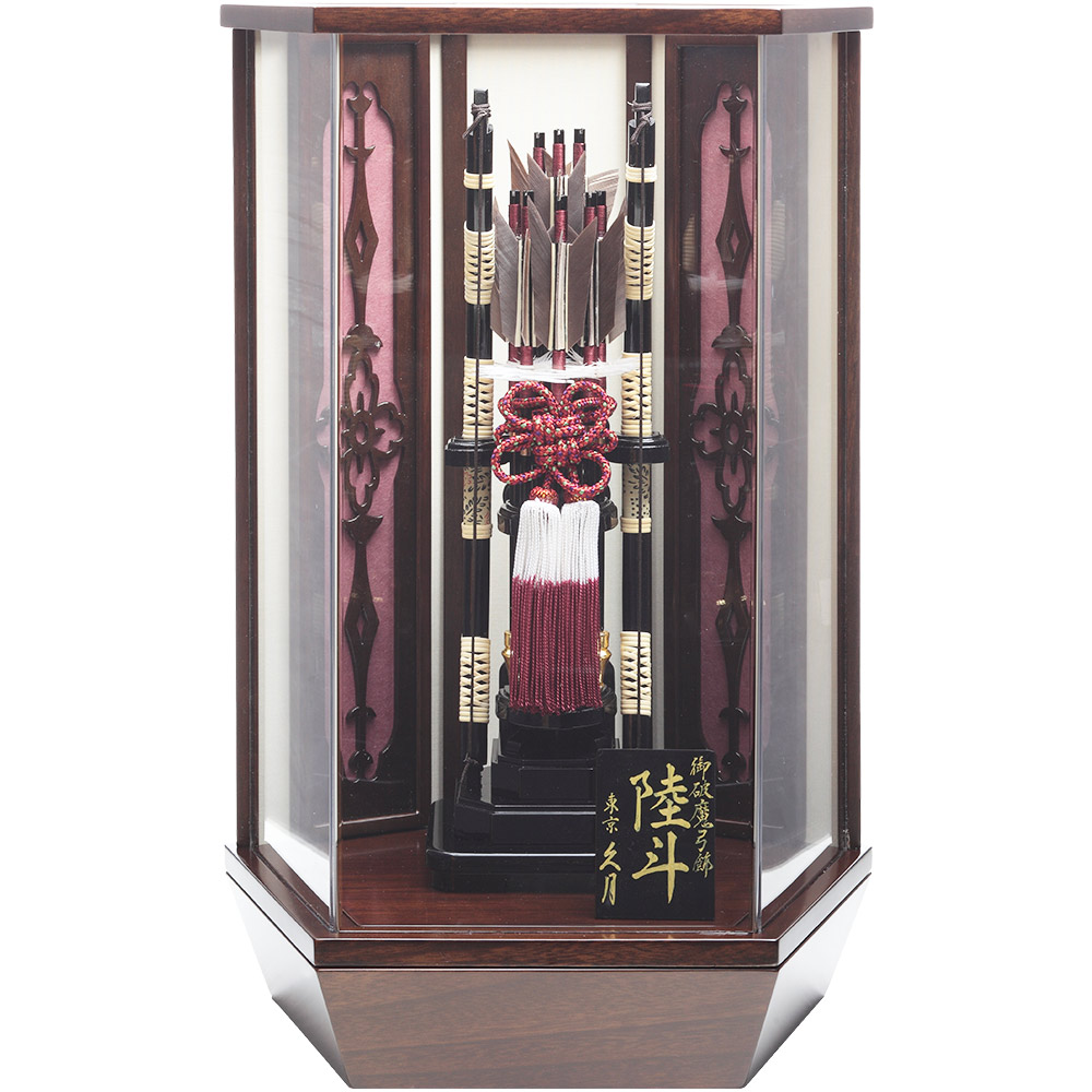 破魔弓ケース飾り　16号　アクリルケース　6EY-12