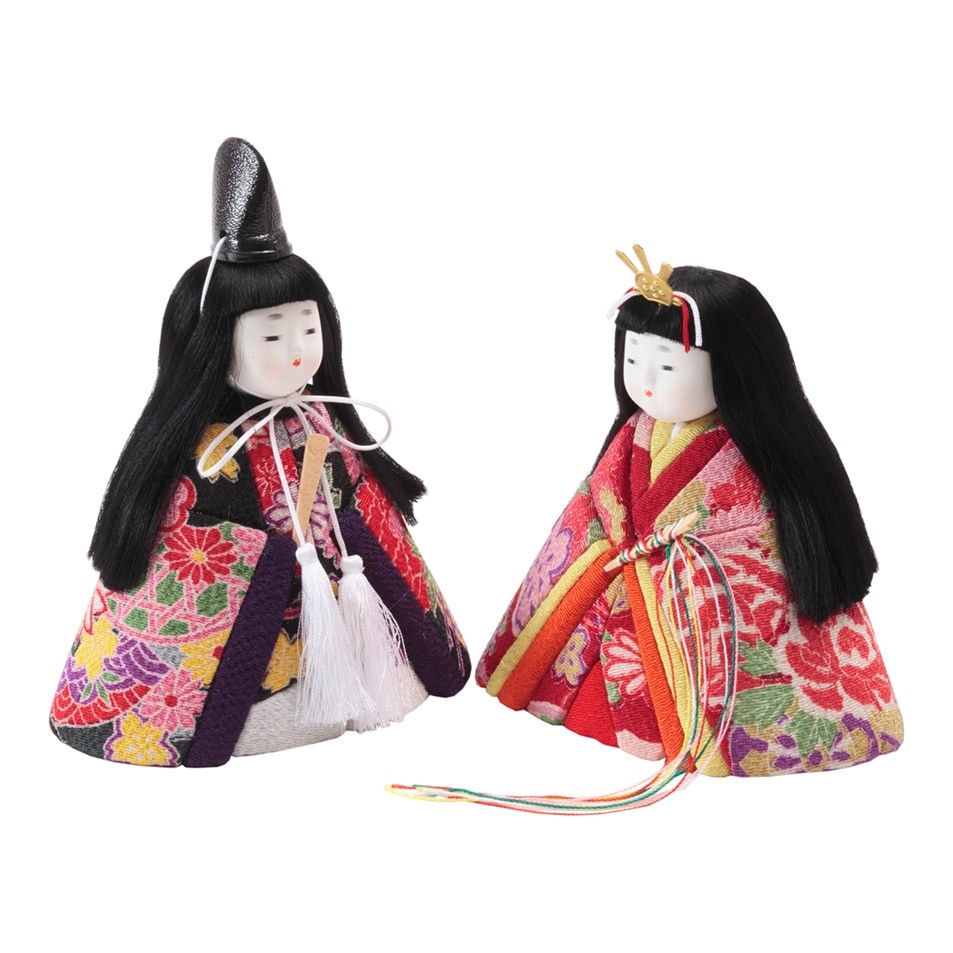 久月 木目込み手作りキット 『正絹 末広雛飾り』 | ひな人形材料