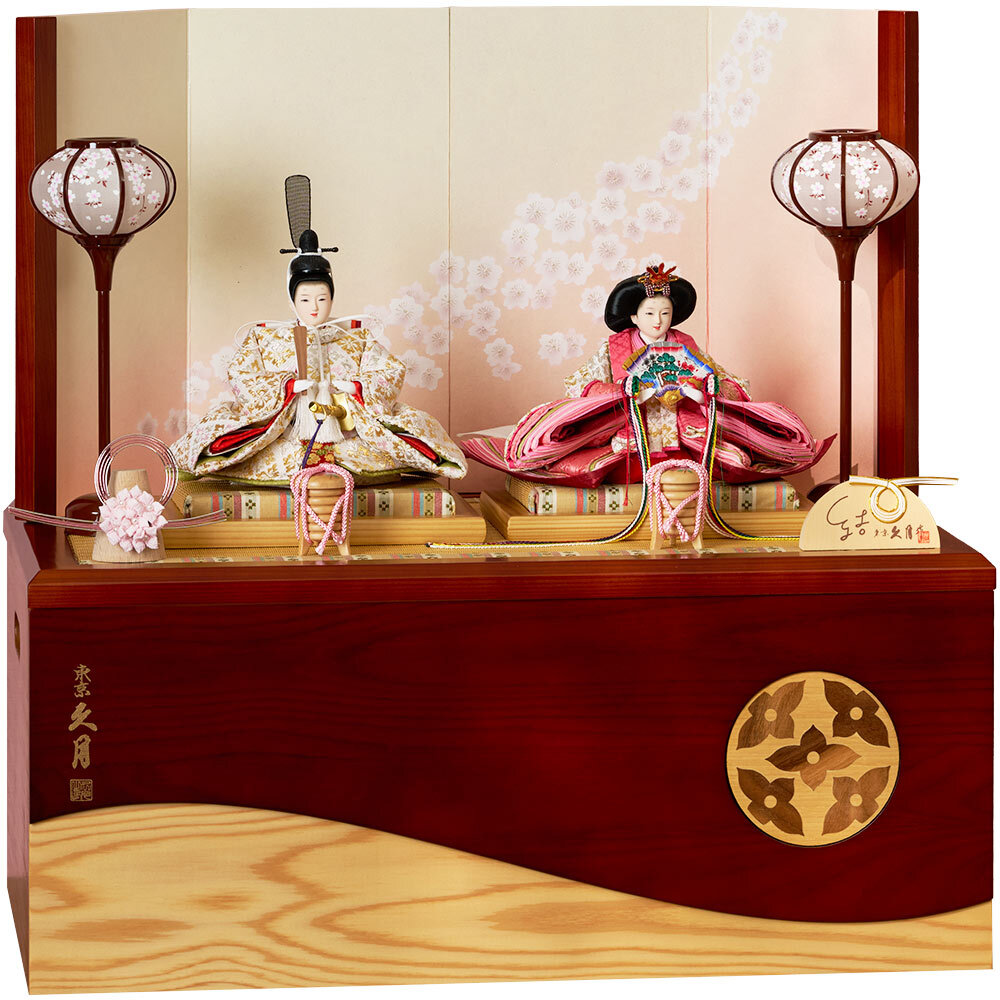 雛人形　久月　収納親王飾り 収納飾り | 【公式】 人形の久月オンラインストア