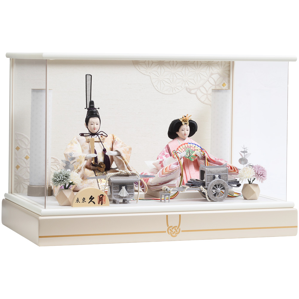 親王ケース飾り アクリルケース 6H-KK50-Z | ひな人形 | 【公式】 人形