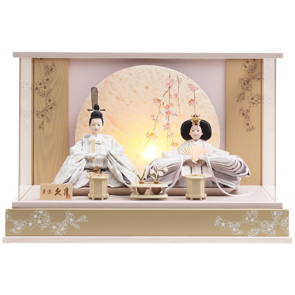 親王ケース飾り アクリルケース 6H-KK56 | ひな人形 | 【公式】 人形の