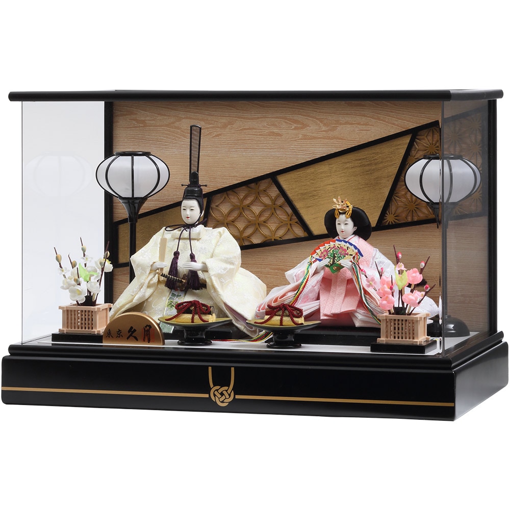 親王ケース飾り アクリルケース 6H-KK49 | ひな人形 | 【公式】 人形の