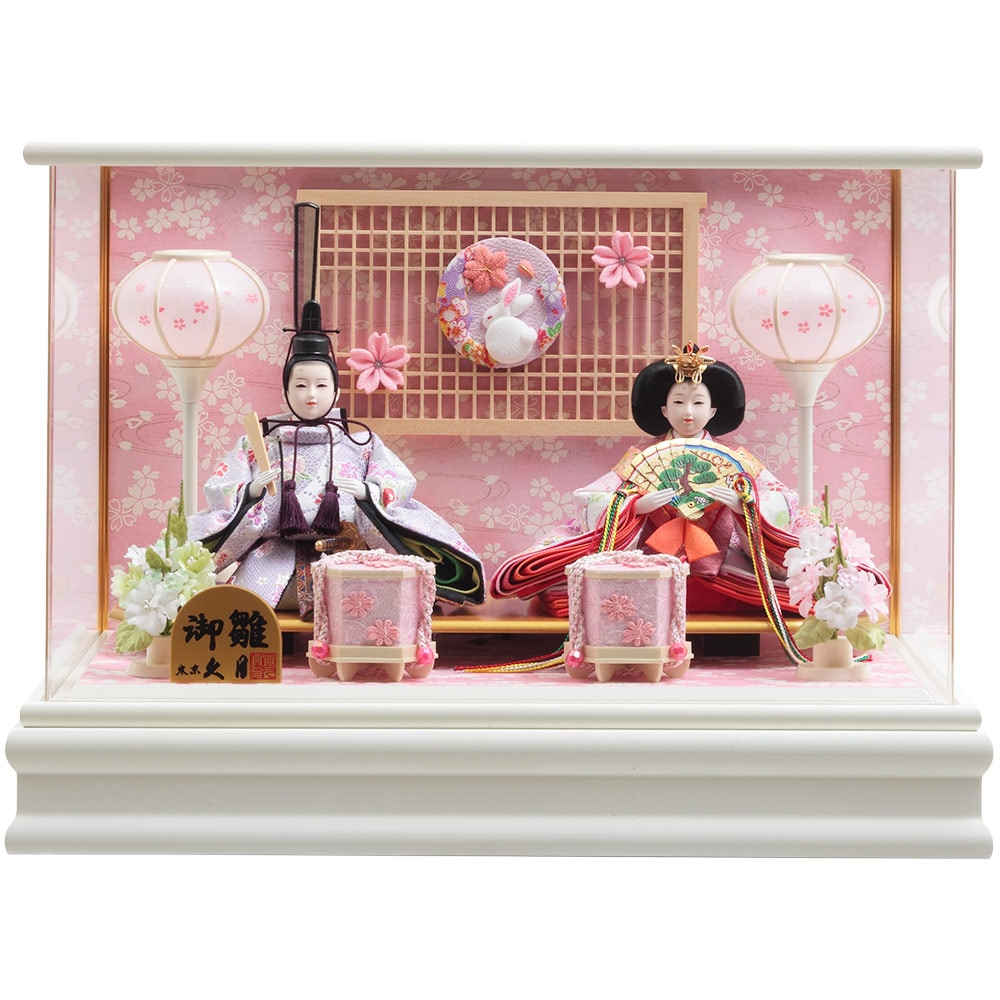 雛人形 アクリルケース ピンク 半円形 親王飾り ひな祭り おひなさま 楽天市場】【複数購入でポイント最大10倍】 【レビュー特典あり