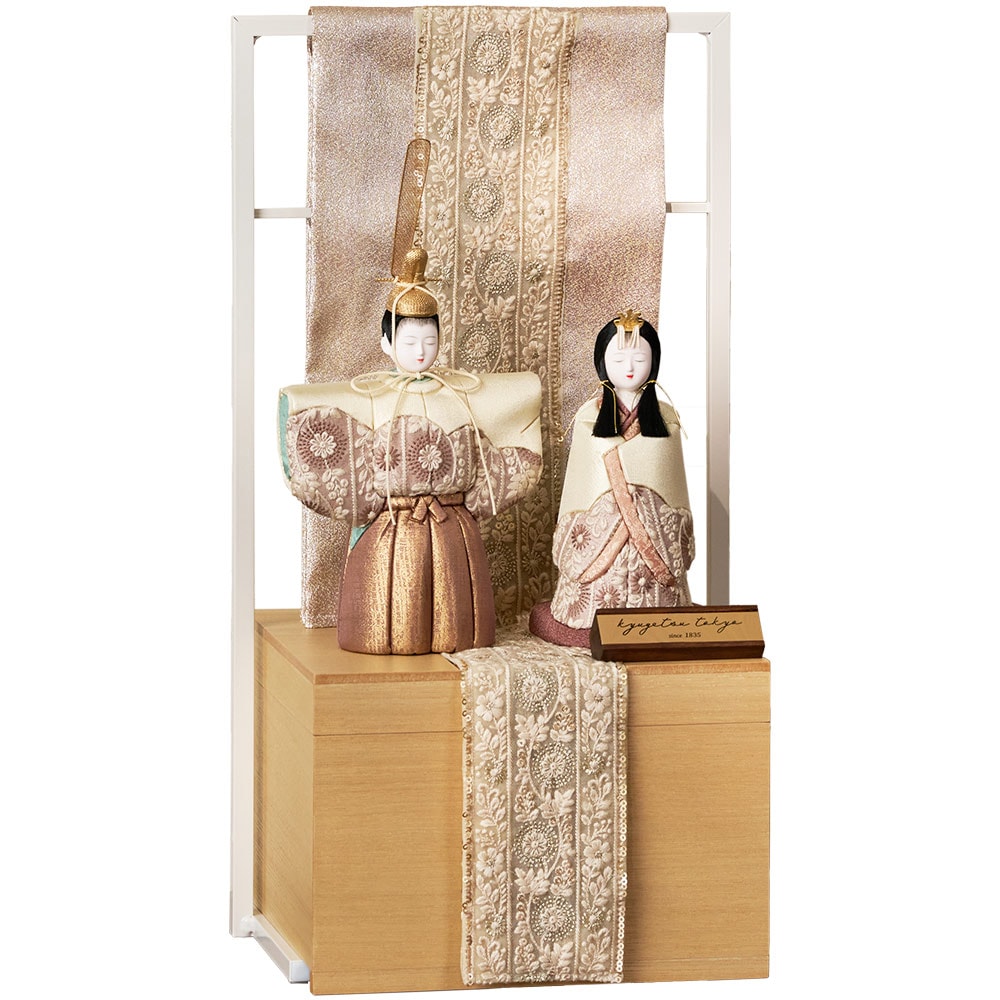 一秀作 木目込 親王飾り 5HR-M56-Z | 木目込飾り | 【公式】 人形の久