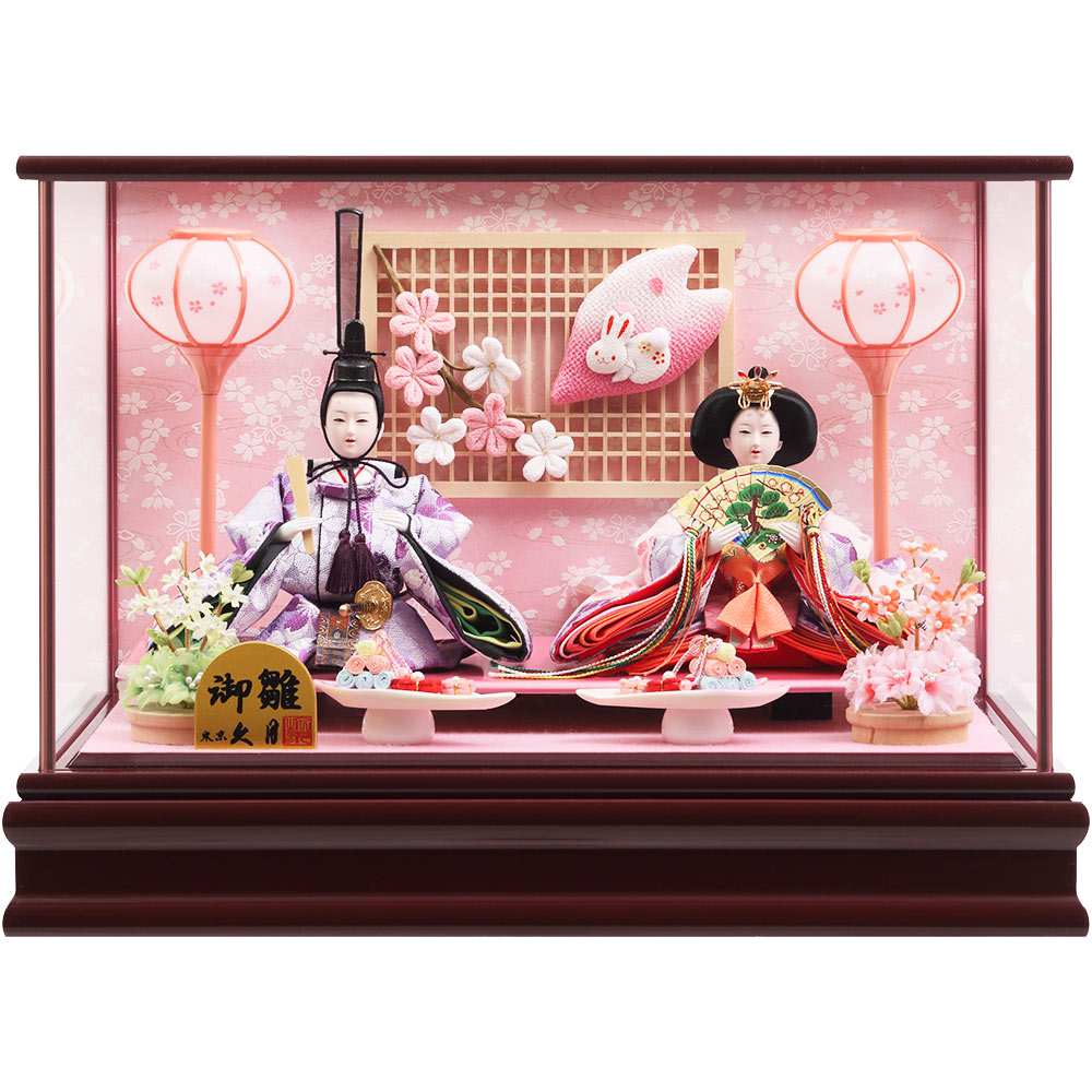 雛人形　ケース付き ケース飾り | 【公式】 人形の久月オンラインストア